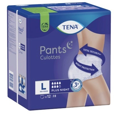 Tena Plus Night Pants 12 Pack