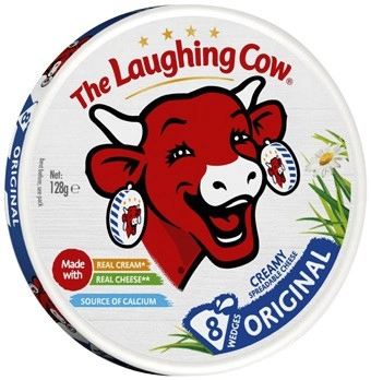 The Laughing Cow Cheese Portions 128g