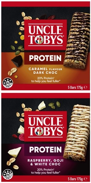 Uncle Tobys Protein Muesli Bars 175g