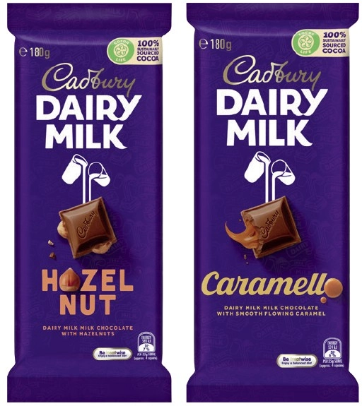 Cadbury Chocolate Block 150-190g Selected Varieties