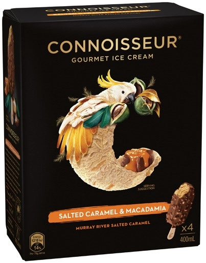 Connoisseur Gourmet Ice Cream 4 Pack Selected Varieties