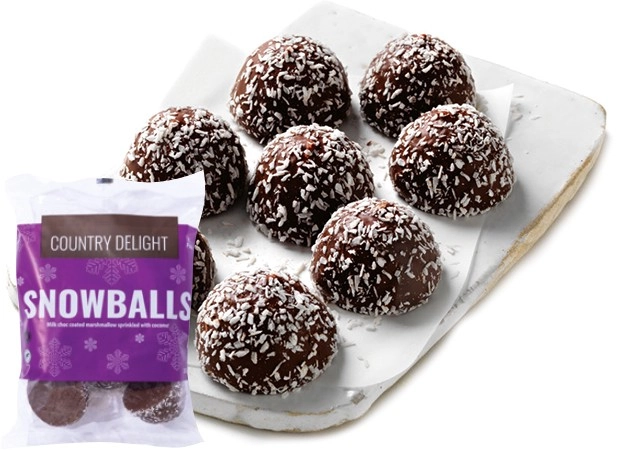 Country Delight Snowballs 8 Pack 200g