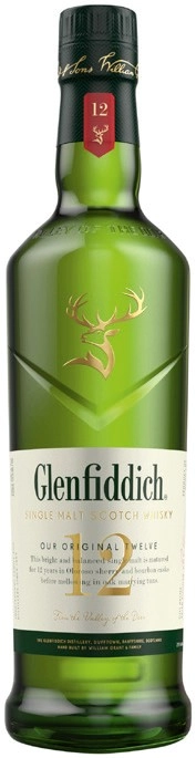 Glenfiddich Malt 12YO Scotch Whisky 700mL