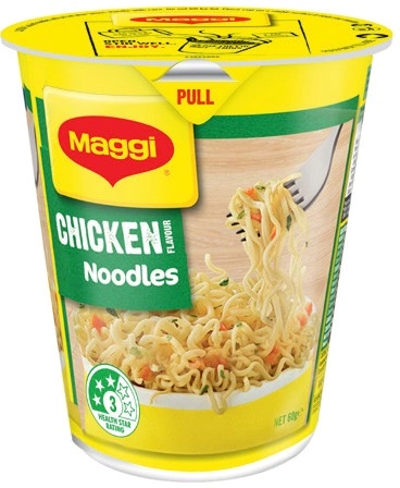 Maggi Cup Noodles 58‑65g Selected Varieties