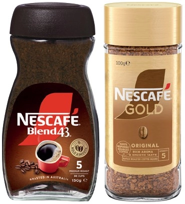 Nescafé Blend 43 140-150g or Gold Instant Coffee 90-100g Selected Varieties