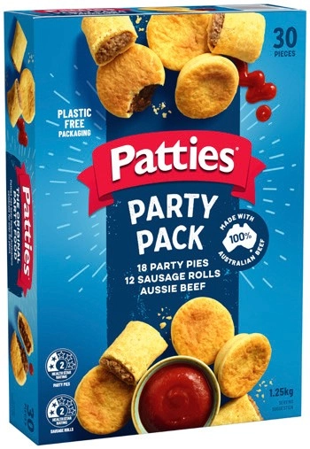 Patties Party Pack 30 Pieces