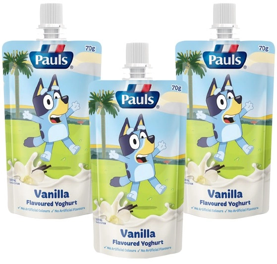 Pauls Squeezie Yoghurt 70g Selected Varieties