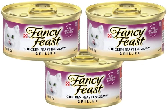 Purina Fancy Feast Wet Cat Food 85g Selected Varieties