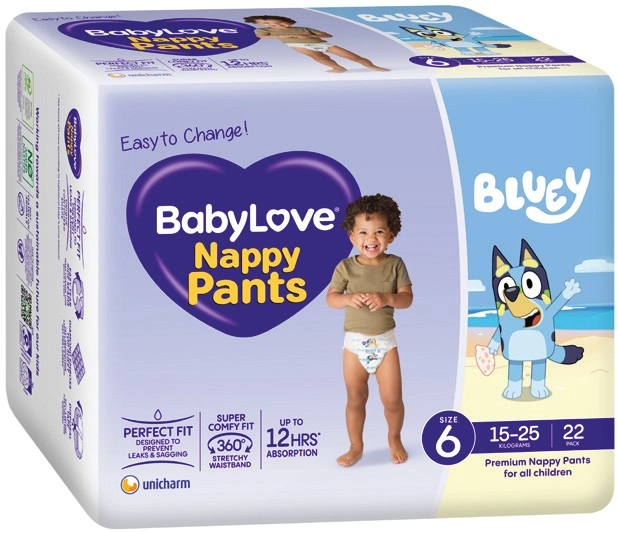 BabyLove Nappy Pants 22-34 Pack Selected Varieties