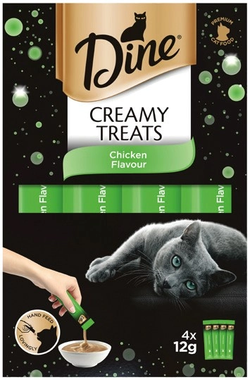 Dine Creamy Treats 4x12g Selected Varieties