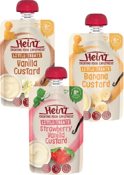 Heinz Baby Food Pouches 120g Selected Varieties