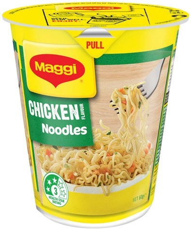 Maggi Cup Noodles 58‑65g Selected Varieties