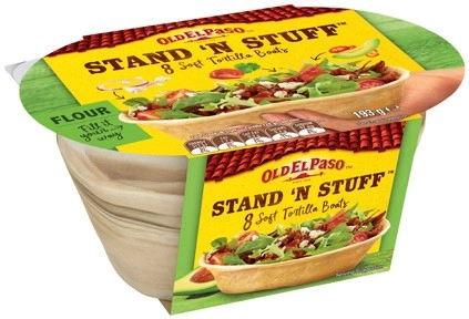 Old El Paso Stand 'N Stuff Tortilla Boats 8 Pack