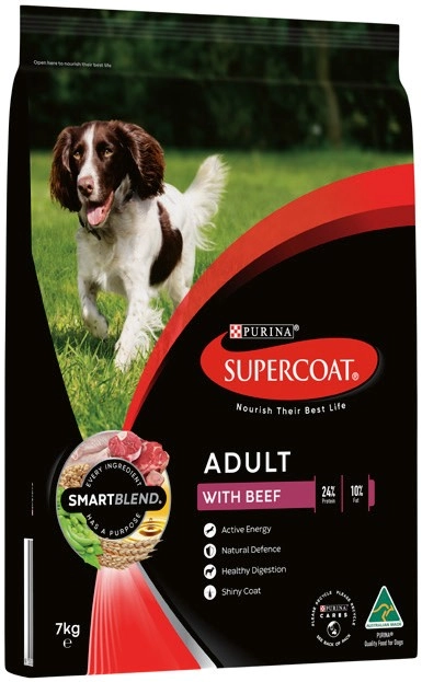 Supercoat Smart Blend Dry Dog Food 6.7‑7kg Selected Varieties