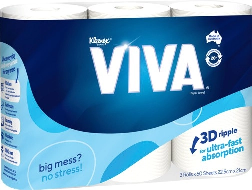 Viva Paper or Cooking Towel 3 Pack Selected Varieties