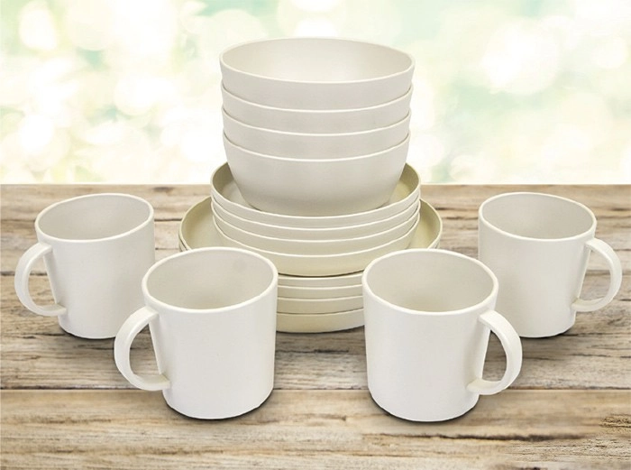 Earth by Wanderer Recycled Materials 16 Pce Dinner Set