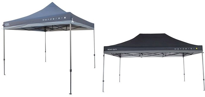 Wanderer 3x3m and 4.5x3m Heavy Duty Gazebos