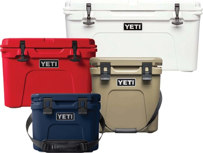 YETI Tundra & Roadie Hard Coolers