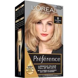 L'oreal Paris Preference 8 California Natural Blonde Each