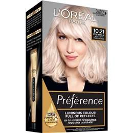 L'oreal Paris Preference 10.21 Alaska Pearl Blonde Each