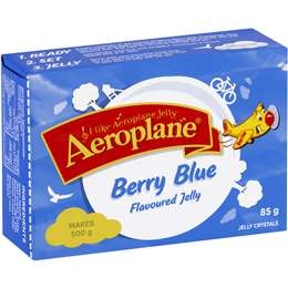 Aeroplane Original Berry Blue Flavoured Jelly 85g