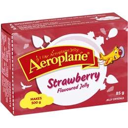 Aeroplane Original Strawberry Flavoured Jelly 85g