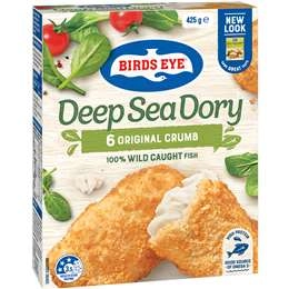 Birds Eye Deep Sea Dory Fish Original Crumb 425g