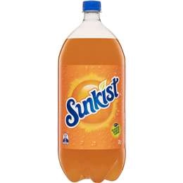 Sunkist Orange Soft Drink Bottle  2l