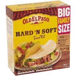 Old El Paso Bulk Hard & Soft Taco Kit Mexican Style 560g