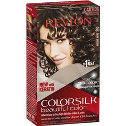 Revlon Colorsilk Beautiful Color 30 Dark Brown Each