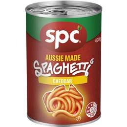 Spc Spaghetti Cheesy Cheddar  420g