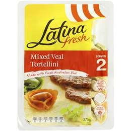 Latina Fresh Tortellini Veal Mixed 375g