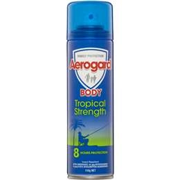 Aerogard Tropical Strength Insect Repellent Spray 150g