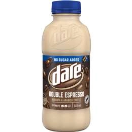 Dare No Added Sugar double Espresso Iced Coffee 500ml