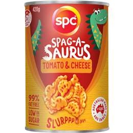 Spc Spag-a-saurus Tomato & Cheese  420g