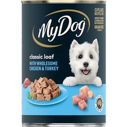 My Dog Adult Wet Dog Food Classic Loaf With Chicken & Turkey Can 400g