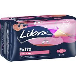 Libra Pads Wings Super 12 Pack