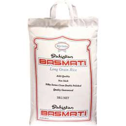 Riviana Basmati Rice Pakistan Long Grain 5kg