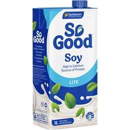 Sanitarium So Good Long Life Lite Soy Milk 1l