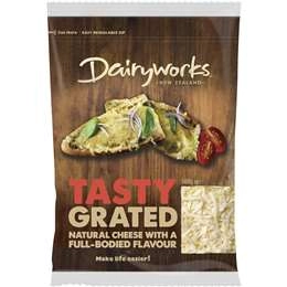 Dairyworks Tasty Cheese Grated  500g