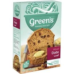 Green's Cake Mix Traditional Date Loaf 415g