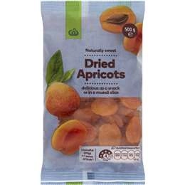 Woolworths Apricot Dried 500g