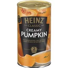 Heinz Classic Creamy Pumpkin Soup Canned Vegetable Soup 535g