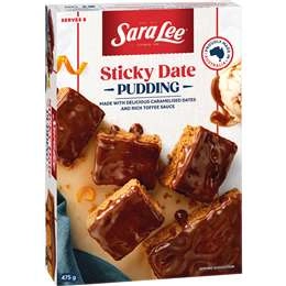 Sara Lee Sticky Date Pudding  475g