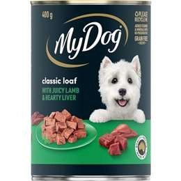 My Dog Adult Wet Dog Food Classic Loaf With Lamb & Liver Can 400g