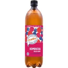 Nexba Sugar Free Kombucha Mixed Berry 1l