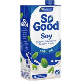 Sanitarium So Good Long Life Regular Soy Milk 1l