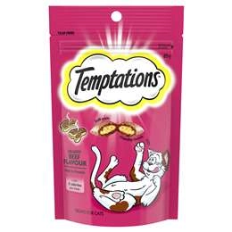 Temptations Cat Treats Hearty Beef 85g