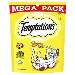 Temptations Cat Treats Tasty Chicken Flavour 180g