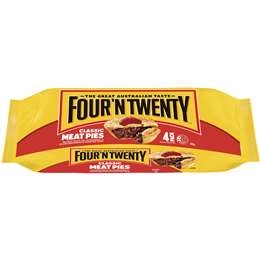 Four'n Twenty Pies Meat 4 Pack